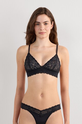 INTIMISSIMI Triangle Bra 'Emma' in Black: front