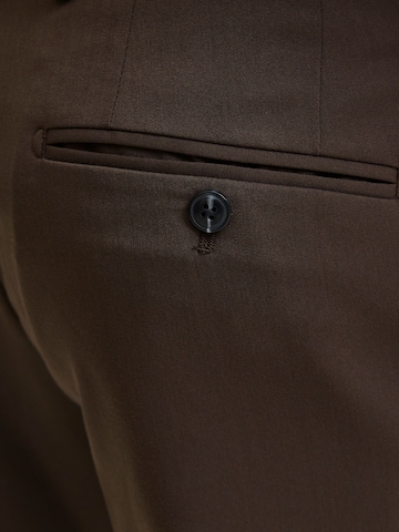 Coupe slim Pantalon à plis 'JPRFranco' JACK & JONES en marron
