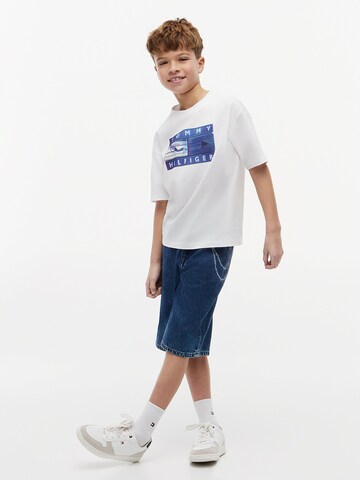 TOMMY HILFIGER T-Shirt in Weiß