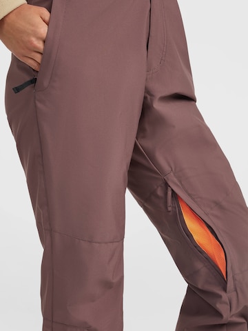 O'NEILL Slimfit Outdoor hlače | vijolična barva