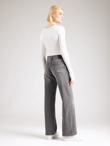 G-STAR Дънки Bootcut Дънки 'Judee' в сиво: отзад