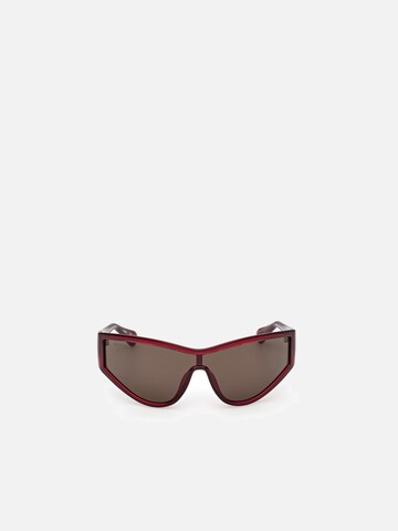 MAX&Co. Zonnebril 'Max &co MO0137 Shiny light blue 0/0/115 Women Sunglasses' in Rood