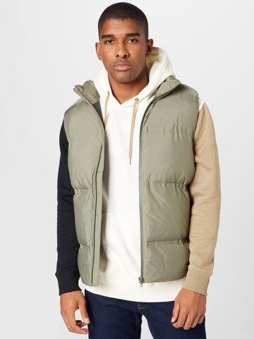 JACK & JONES Bodywarmer 'Blakent' in Grijs: voorkant