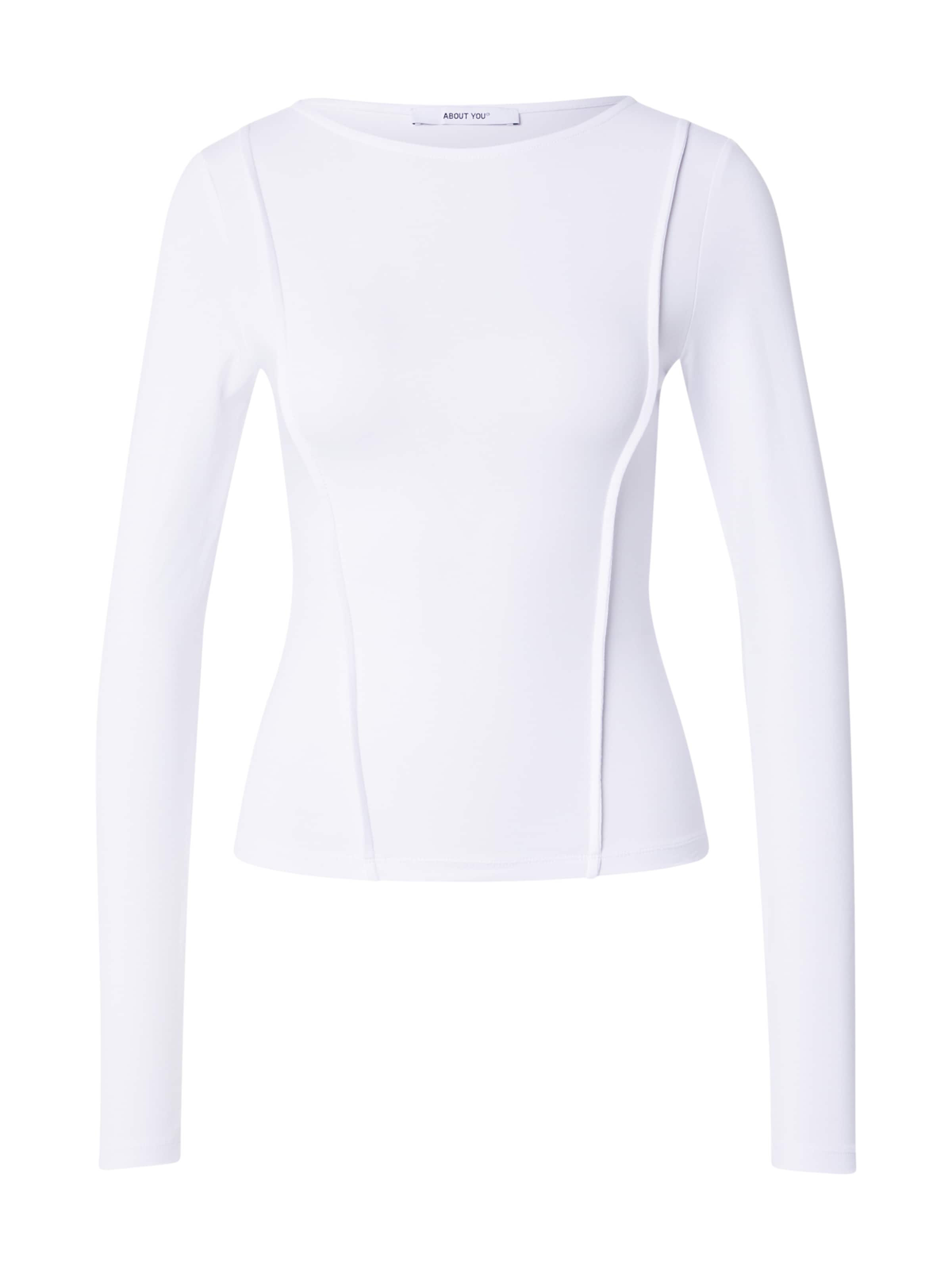 Tricou 'Nora' de la ABOUT YOU pe alb: față