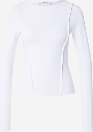 Marškinėliai 'Nora' iš ABOUT YOU, spalva – balta, Prekių apžvalga