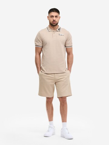 LONSDALE Poloshirt in Beige: Vorderseite