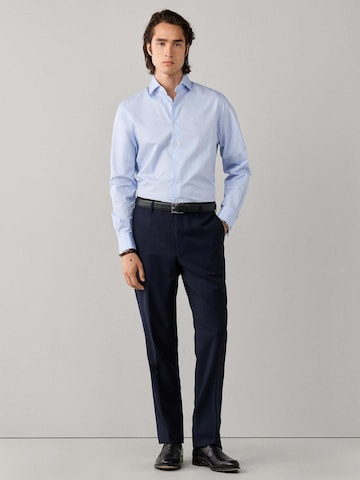 Hackett London Regular fit Zakelijk overhemd in Blauw