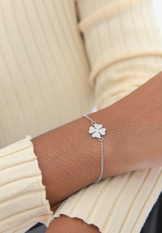 ELLI Armband 'Kleeblatt' in Zilver