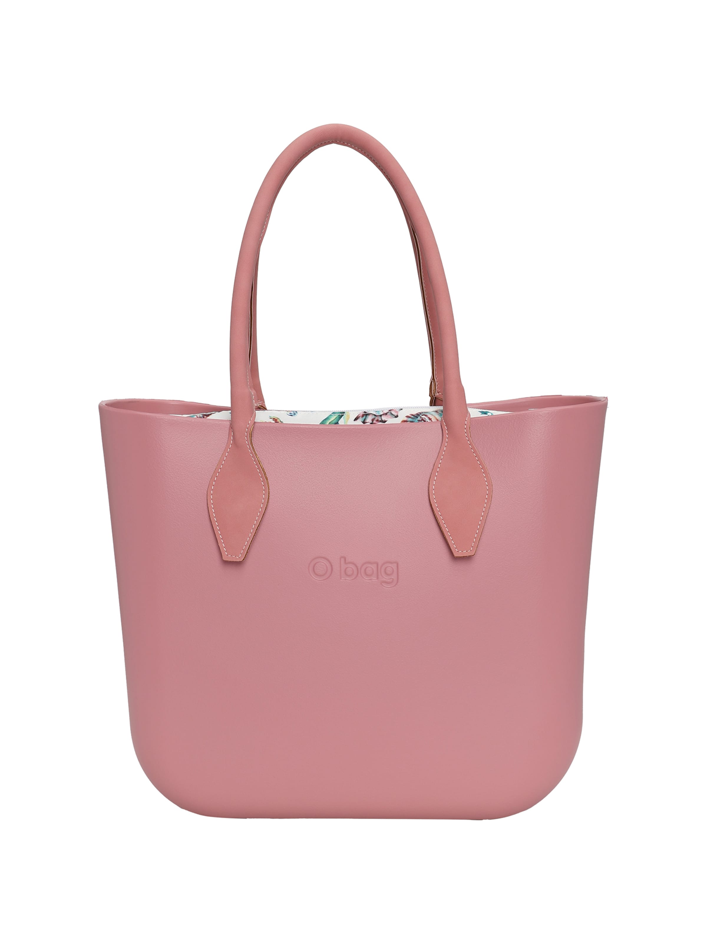 O bag Shopper in Pink: front