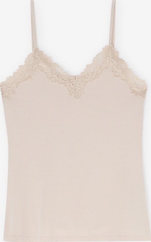 INTIMISSIMI Top 'PRETTY FLOWERS' in Beige: front