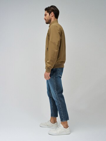 Salsa Jeans Tussenjas in Groen