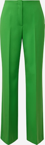 Wide Leg Pantalon à plis COMMA en vert : devant
