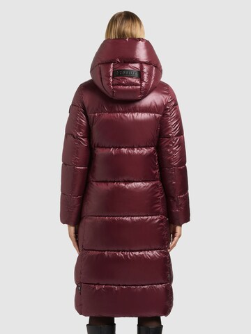 Veste d’hiver 'Rabia' khujo en rouge