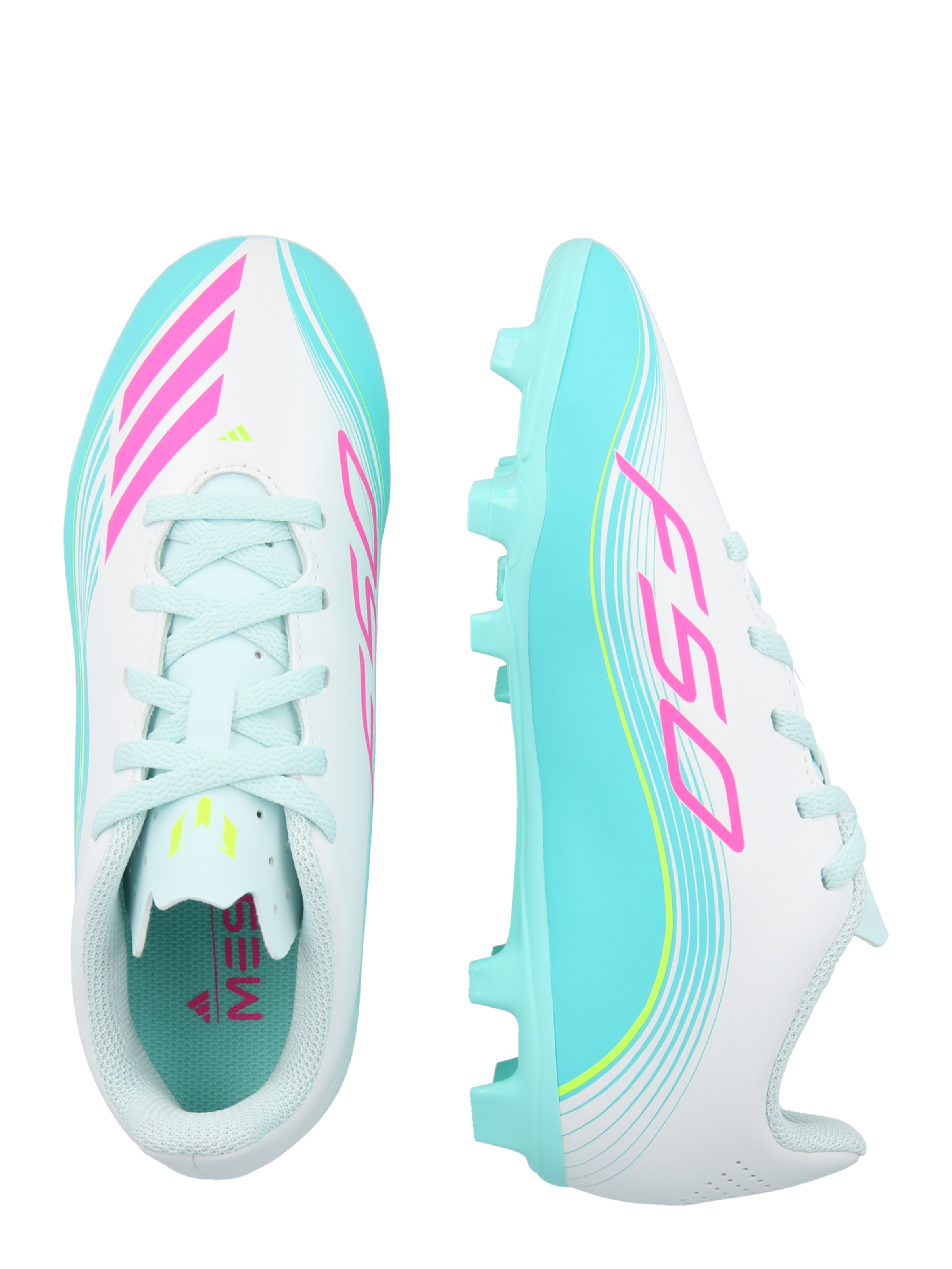 ADIDAS PERFORMANCE Спортивная обувь 'F50 MESSI CLUB' в Белый