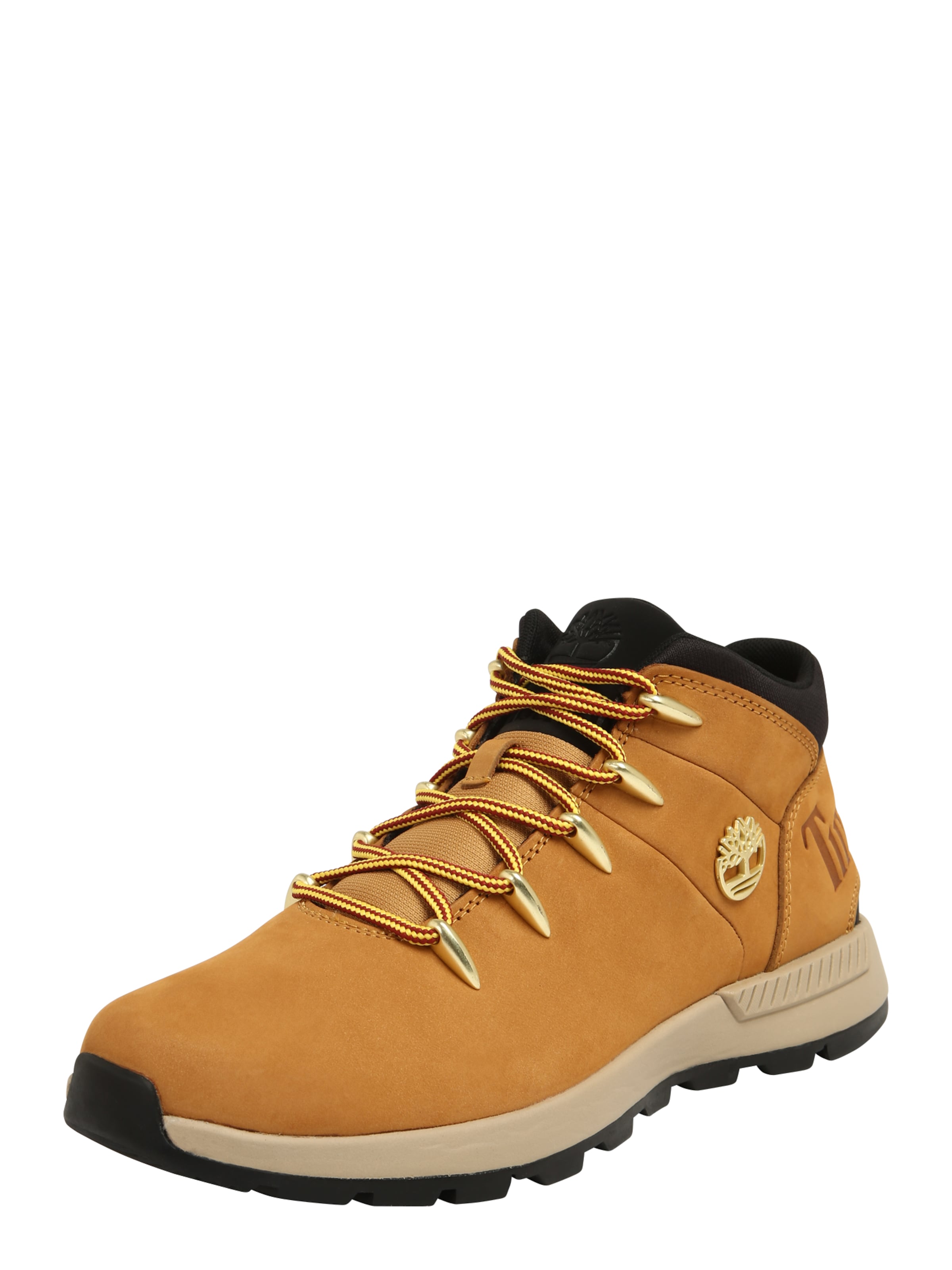 Bocanci cu șireturi 'Euro Sprint Trekker' de la TIMBERLAND pe bej: față