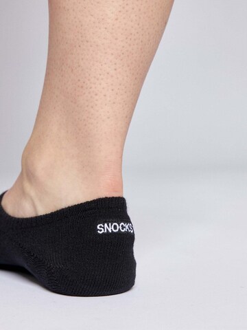 SNOCKS Enkelsokken in Zwart
