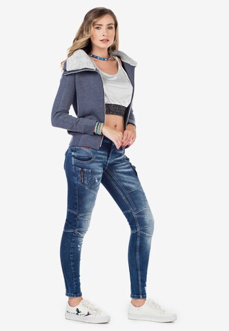 CIPO & BAXX Sweatvest in Blauw