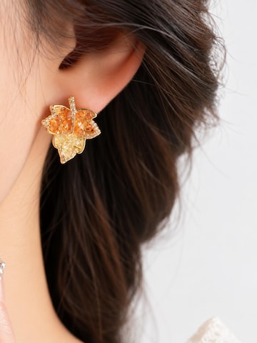 Boucles d'oreilles 'Golden Maple' LanLivia en jaune