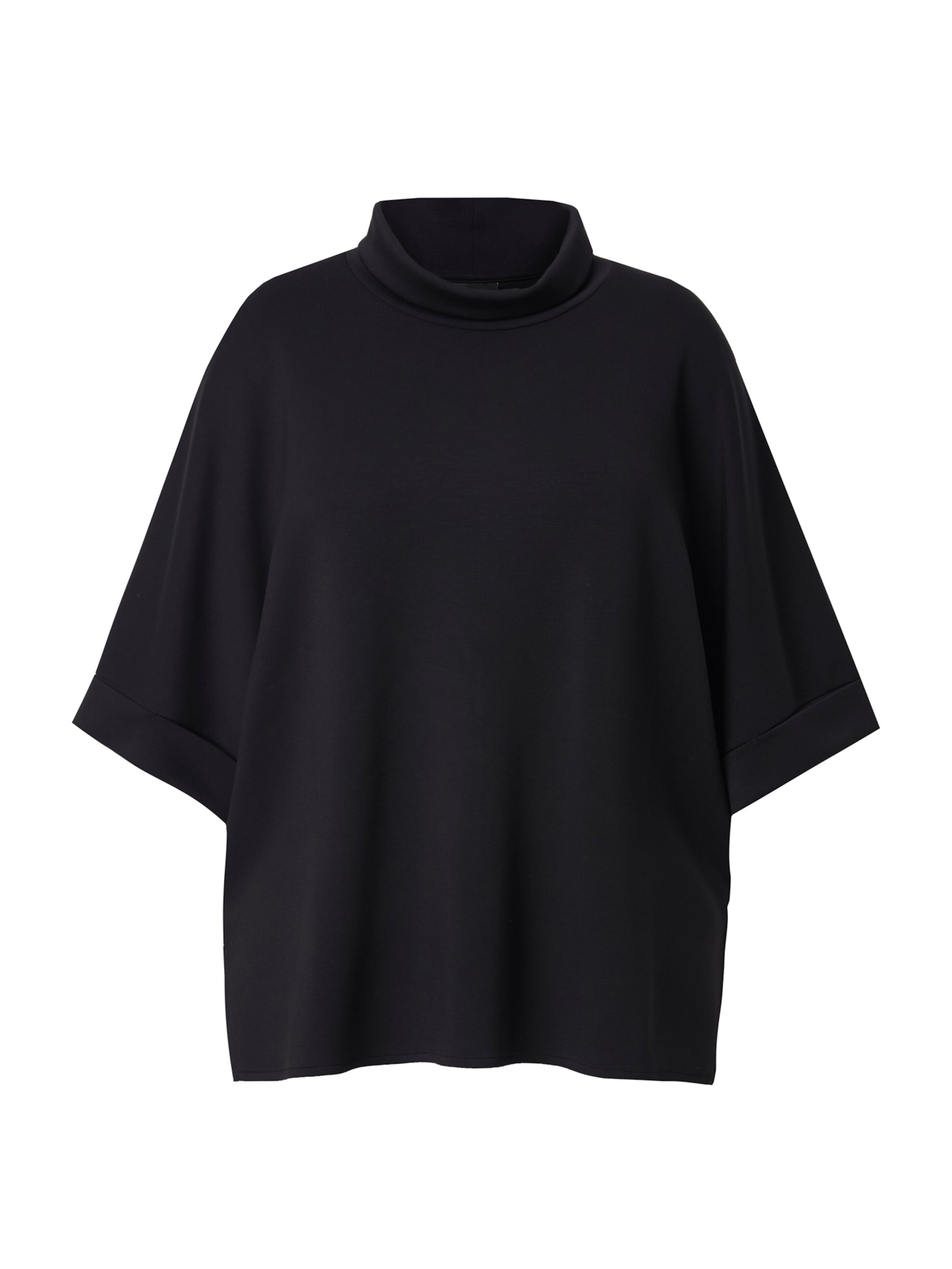 Ulla Popken Cape in Black: front