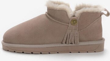 Gooce Snowboots 'Mikila' in Beige: voorkant