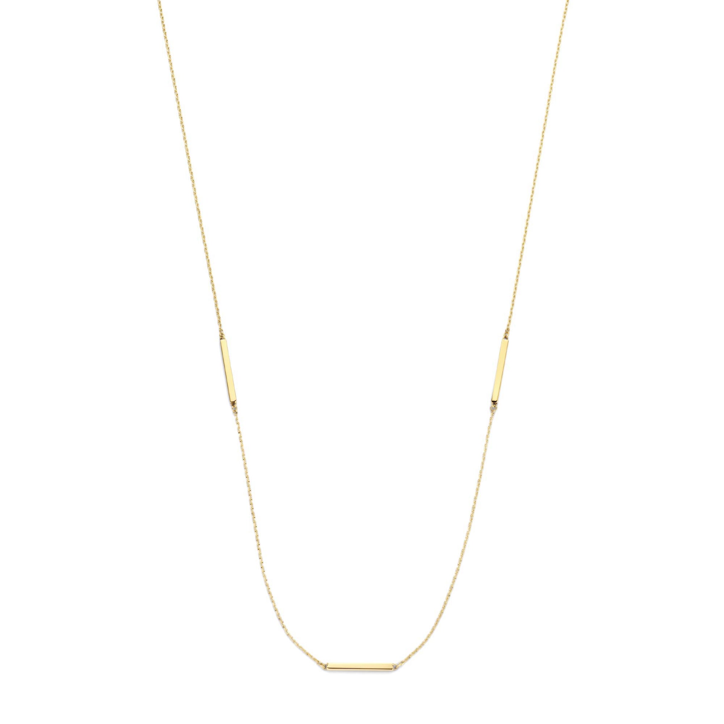 Chaîne Isabel Bernard en or : devant