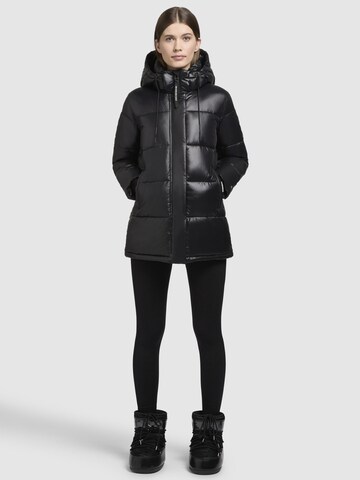 Giacca funzionale 'Word3 Satin-YM' di khujo in nero