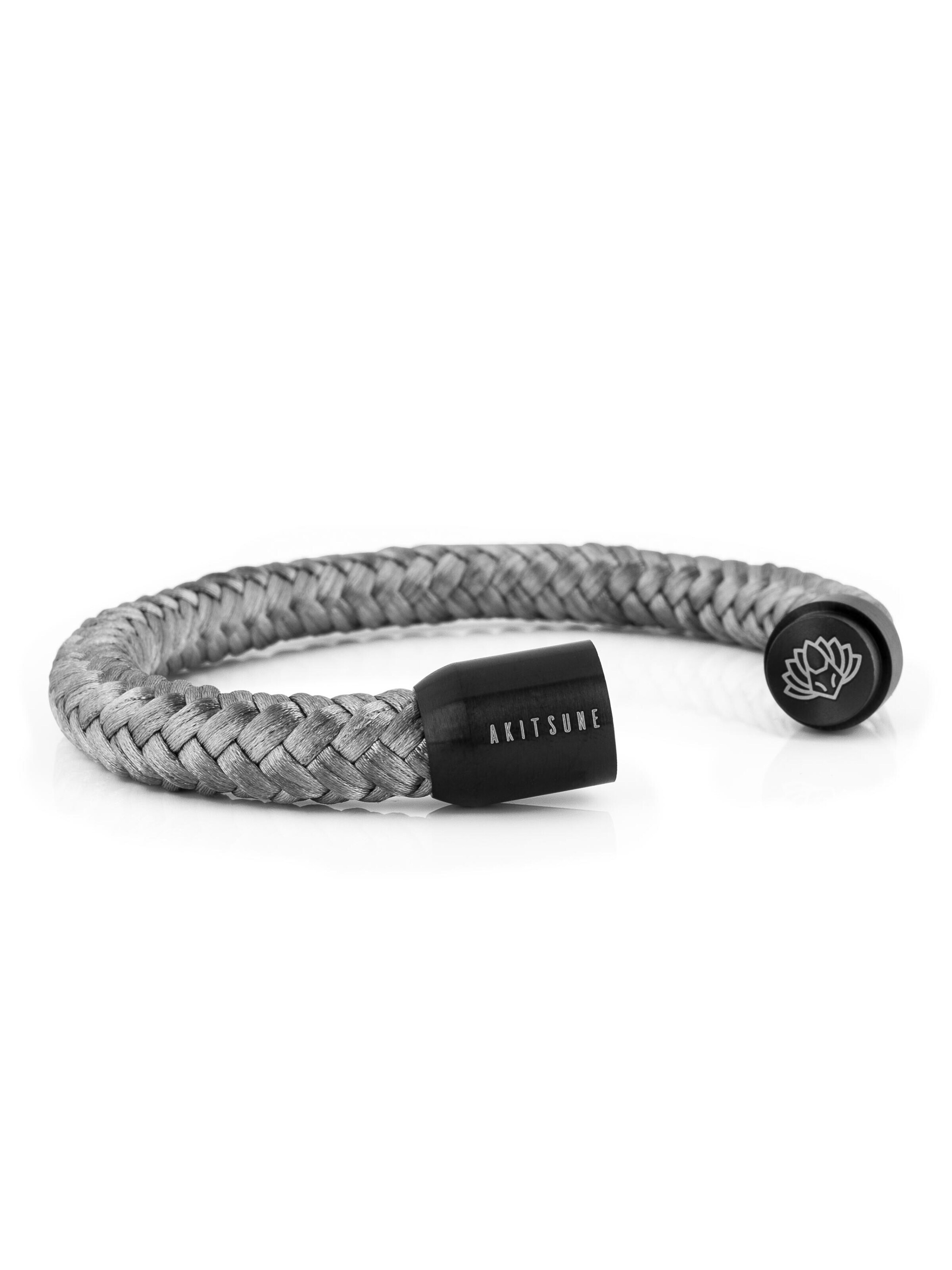 Akitsune Armband 'Portus'‌‌‌‌‌‌ in Grau