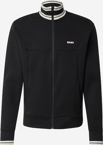 BOSS Collegetakki 'Zone' värissä musta: etupuoli