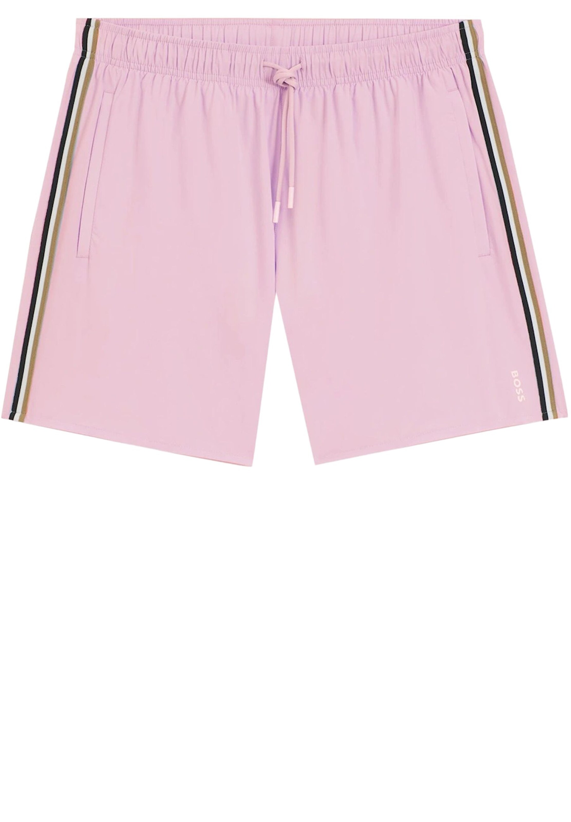 BOSS Board Shorts ' Iconic ' in Pink: front