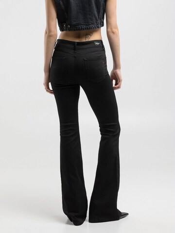 REPLAY Flared Jeans in Black