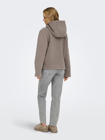 JDY Fleece jas 'JDYReba' in Grijs