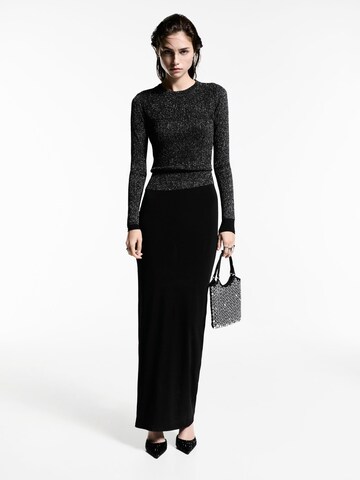MANGO Pullover 'TUNG' in Schwarz