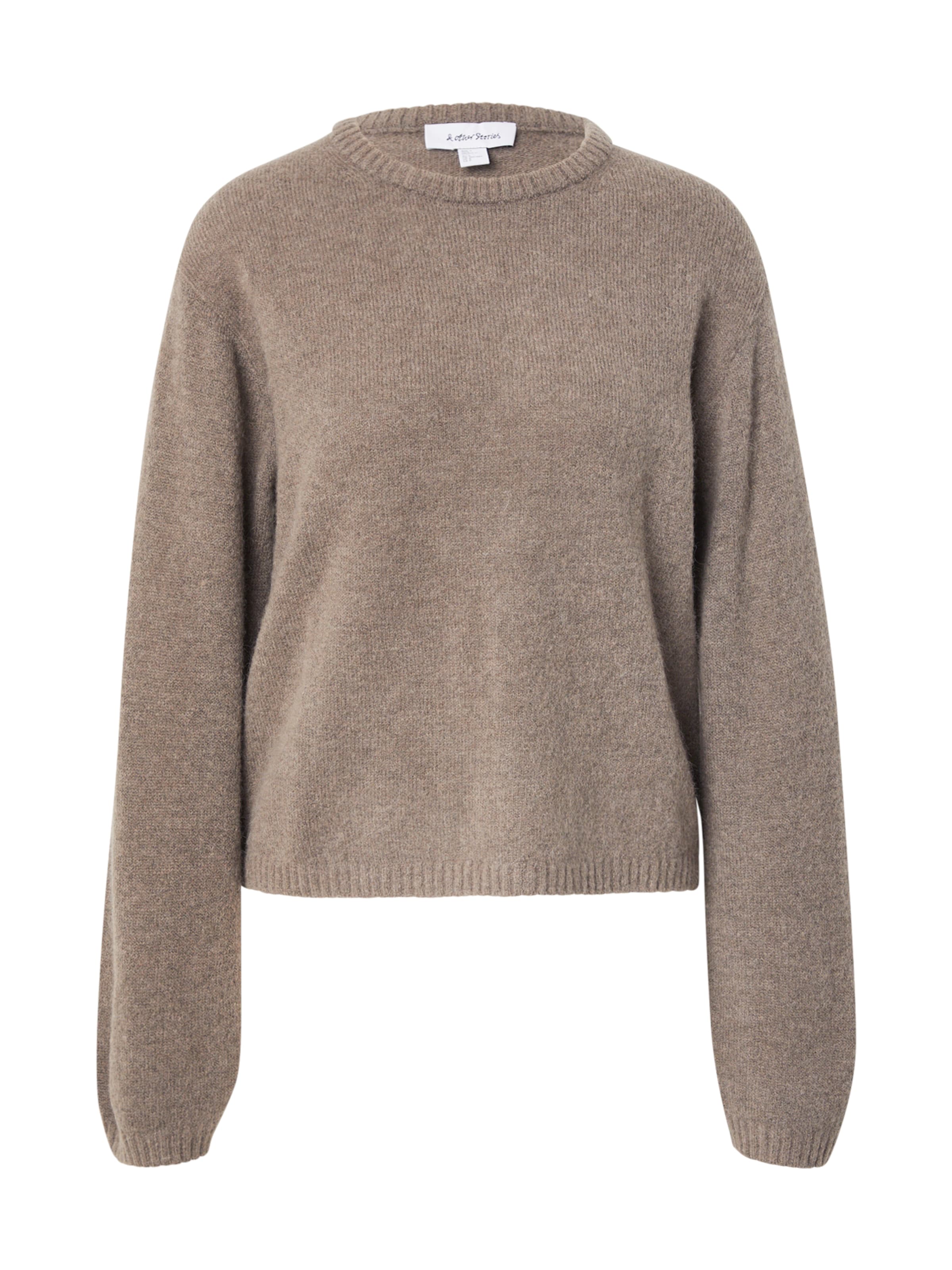 & Other Stories Sweater in Brown: front