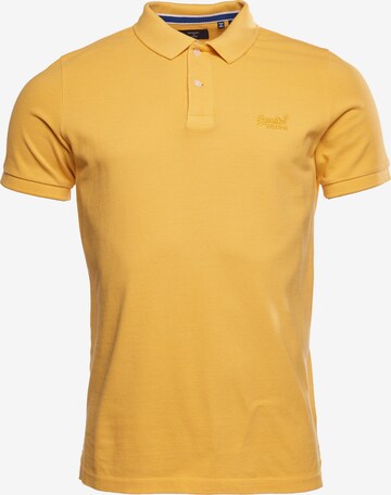 T-Shirt Superdry en jaune : devant