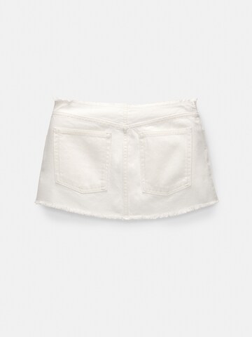 Jupe Pull&Bear en blanc