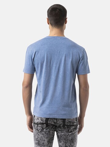 CIPO & BAXX Shirt 'CT808' in Blauw