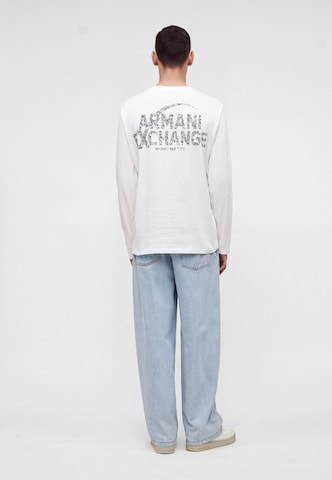 ARMANI EXCHANGE - Camiseta en blanco