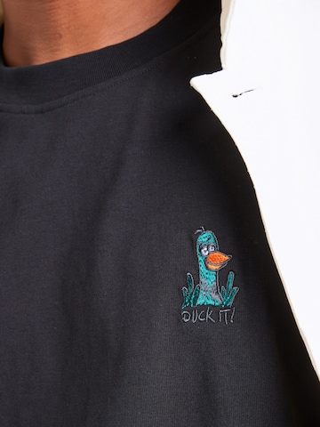 Iriedaily Tričko 'What The Duck' - Čierna