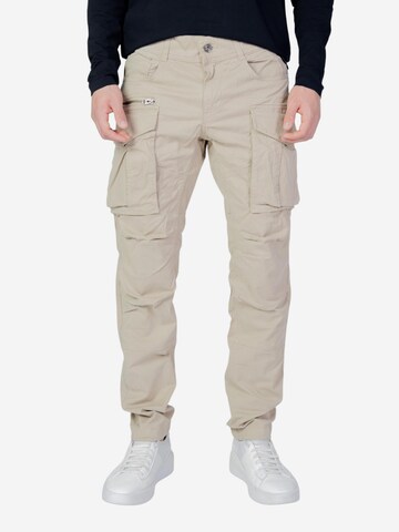 REPLAY Tapered Trousers in Beige: front