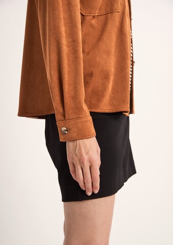 COMMA Between-Season Jacket in Brown