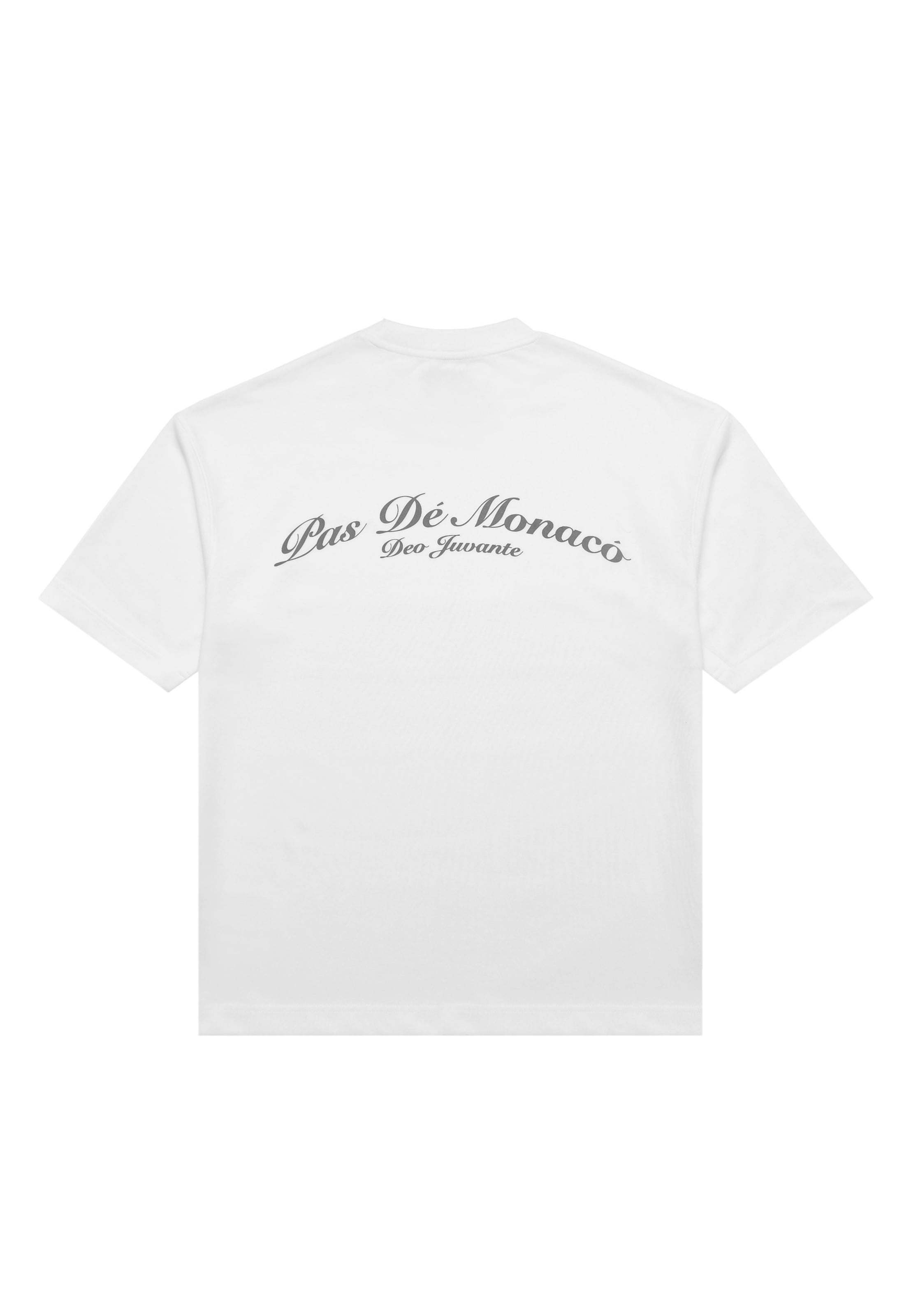 T-Shirt 'Crest' Pas De Monaco en blanc
