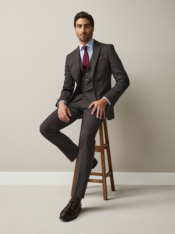 Next Slim fit Suit Jacket in Brown