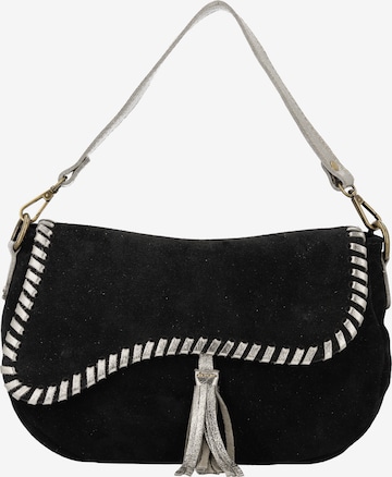 IZIA Skuldertaske i sort: forside