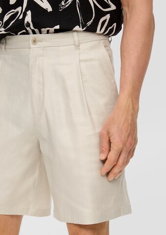 s.Oliver BLACK LABEL Regular Shorts in Weiß