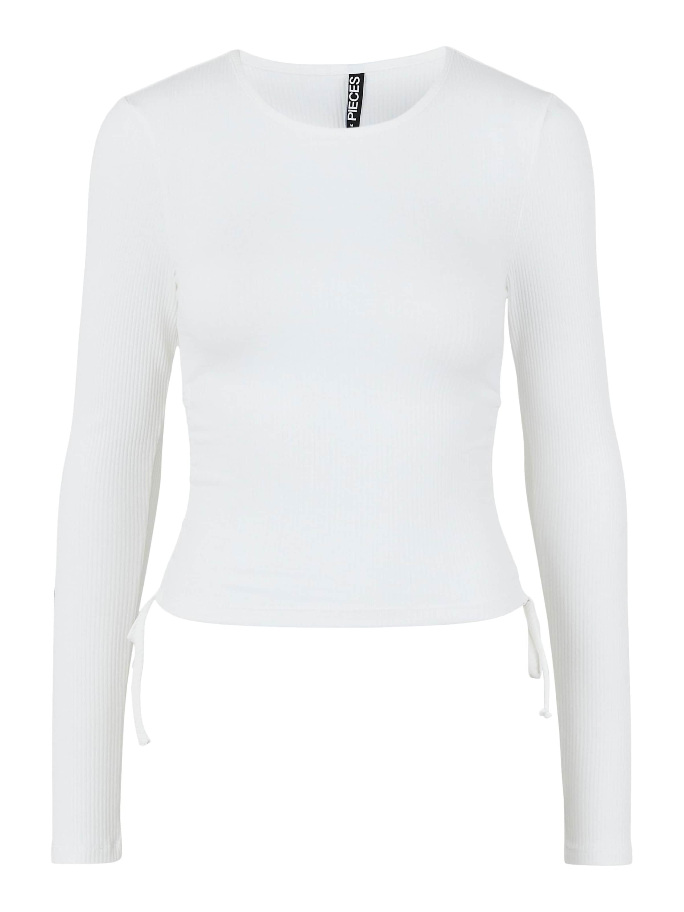 Frauen Shirts & Tops PIECES Shirt 'Hazel' in Weiß - FW00263