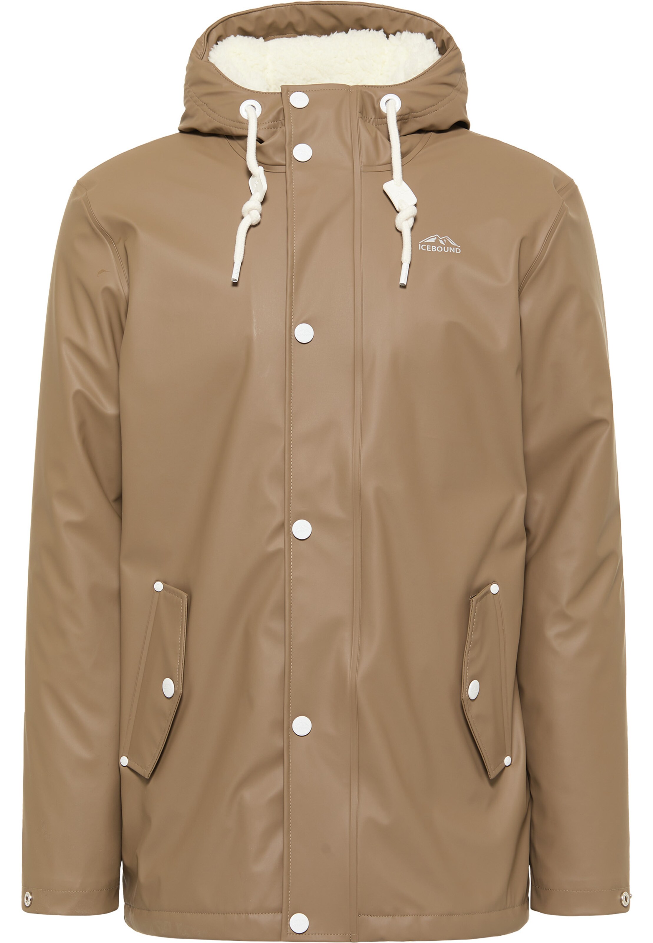 ICEBOUND Tussenjas in Grijs: voorkant