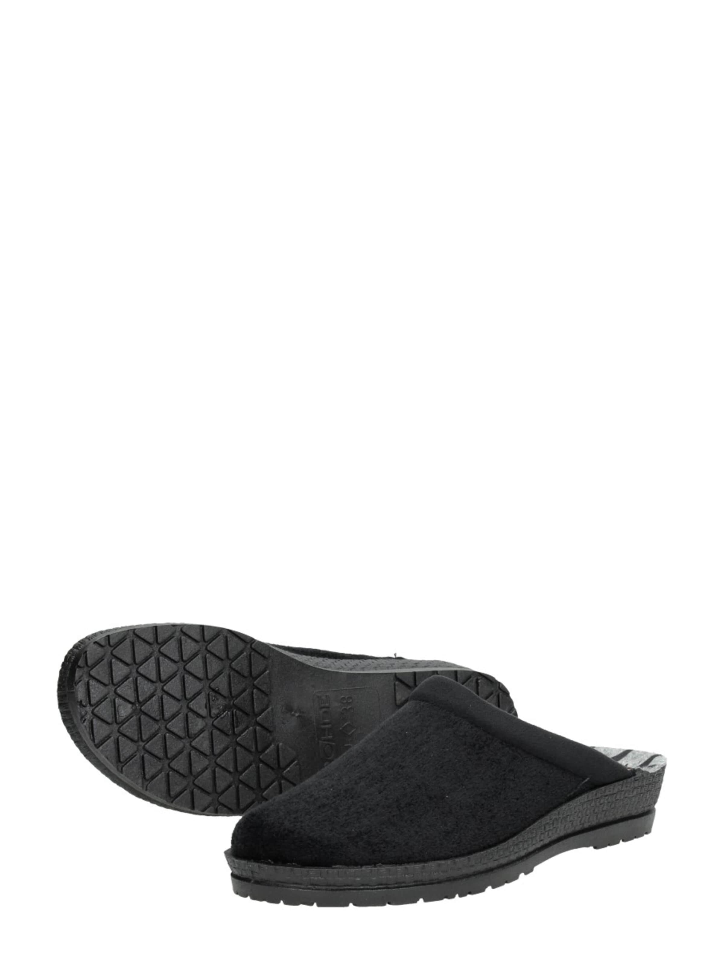 Pantoufle 'Dames pantoffels' ROHDE en noir