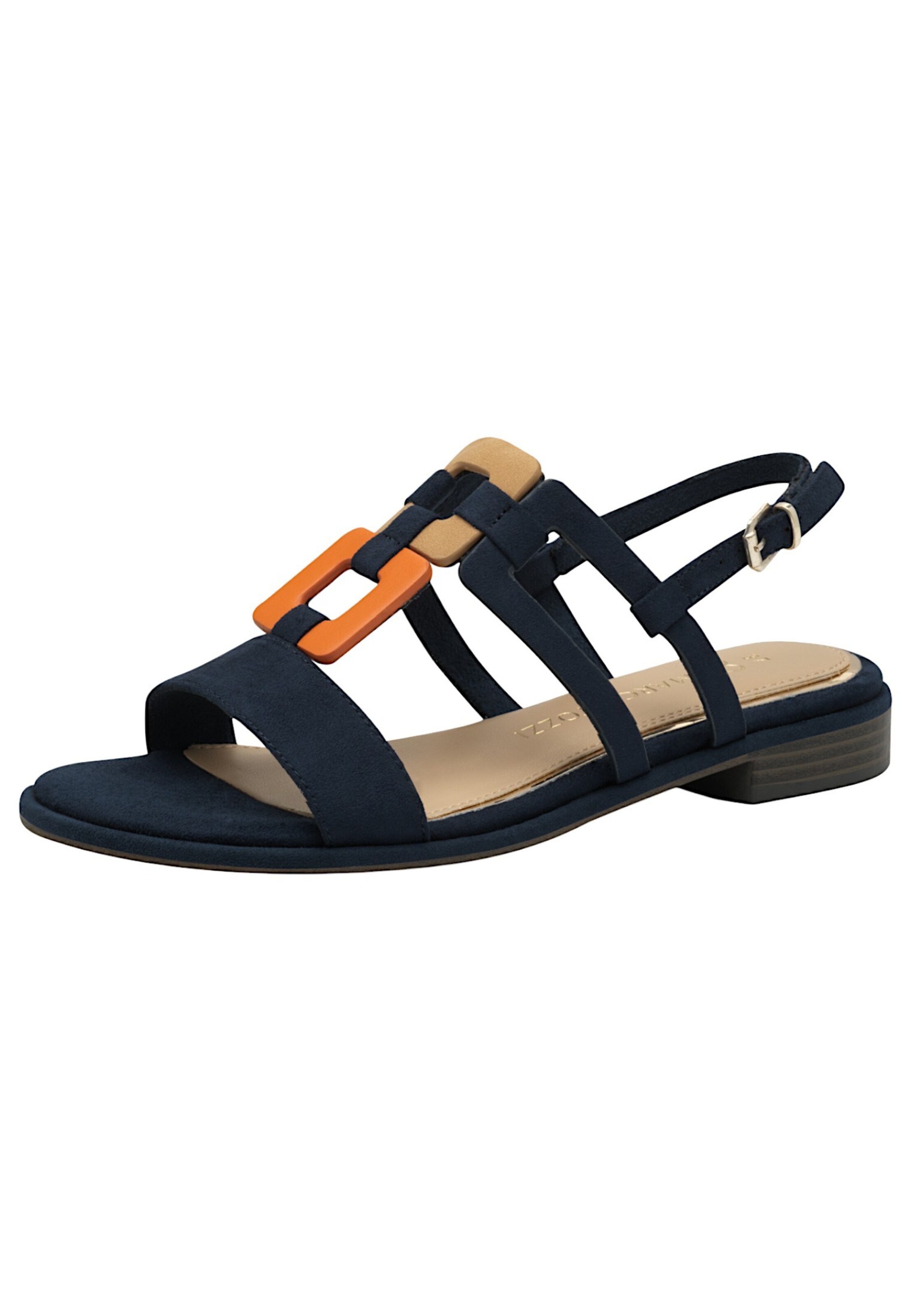MARCO TOZZI Strap Sandals in Blue: front
