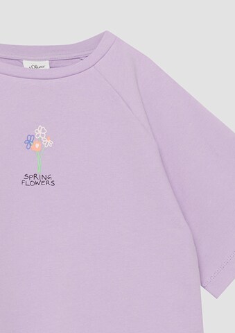 s.Oliver T-Shirt in Lila