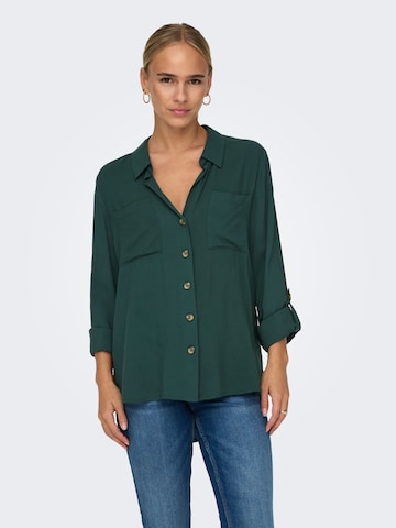 ONLY Bluzka 'YASMIN' w kolorze zielony: przód